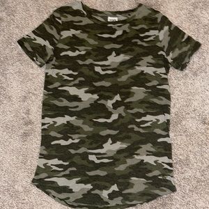 PINK Victoria’s Secret Casual Camo Shirt